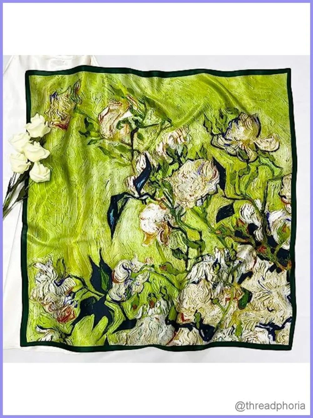 100% Mulberry Silk Scarf 27